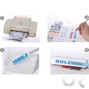 Feuille d&eacute;calque blanche x1 pour jet d'encre