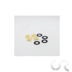 Inserts de Roue Non Peint pour SIMCA1000 – “Campagnolo” + Photogravure - X4 1/24