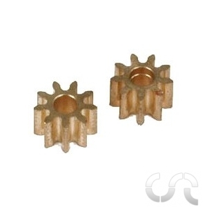 Pignon standard 9 dents x2