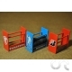 Set accesoires de garage N°1 peint ROUGE
