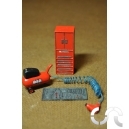 Set accesoires de garage N&deg;3 peint ROUGE