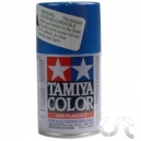 Peinture acrylique en bombe "bleu brillant"