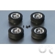 Set roues Alu x4