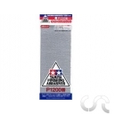 Feuille abrasive P1200 x3