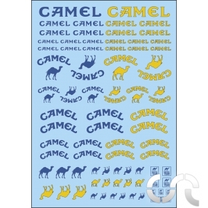 Planche décalque: CAMEL