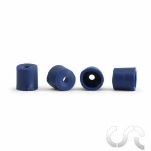 Cache Caoutchouc (H0.5mm) Bleu Pour Vis De Fixation Carrosserie x4 - 1/24