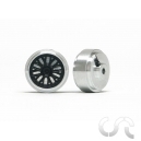 Jantes Aluminium 17x8mm x2 (Faible d&eacute;port)