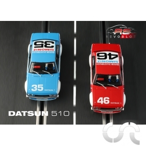 Coffret Datsun 510 Bluebird " Trans-Am 1972 " N°35 et N°46