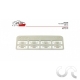 Cales de support d'Axes (0.25mm) Métallique 