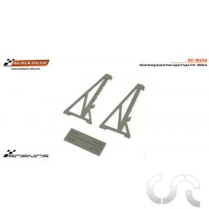 Pieds Panneaux Publicitaires Support Type A " H.120mm" x1