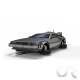 DeLorean Flying Time Machine - Back To The Future 2