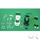 Ferrari F296 GT3 Kit Blanc Complet