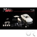 Kit Carrosserie Blanche Compl&egrave;te Alfa GTA + Enjoliveurs de Roue - 1/24