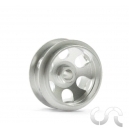 Jantes UFO -R Magnesium (16.9 x 10mm)+ bandes mousse - Axes 2.38mm x2