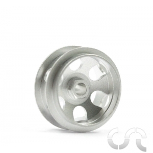 Jantes UFO -R Magnesium (16.9 x 10mm)+ bandes mousse - Axes 2.38mm x2