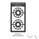 Enjoliveurs de roues acier style Montecarlo + Disque de frein (2+2) pour Jantes Ø15.9 mm