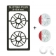 Enjoliveurs de roues acier style Daytona + Disque de frein (2+2) pour Jantes Ø15.9 mm
