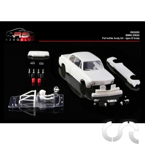 Kit Carrosserie BMW 2002 Ti "Type D" Blanc Complet