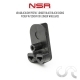Guide Long Noir Profil Bas avec vis pour Empattement Long x1