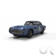 Aston Martin DB5 - Blue / Yellow " Masters Historic Racing " N°28