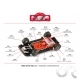 Coffret Forrd GT40 MKI '24h Le Mans  N°9 - Historic Line