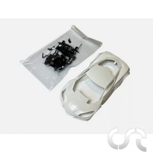 Kit Carrosserie Chevrolet Corvette C8R Blanc Complet