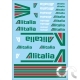 Planche décalque: ALITALIA