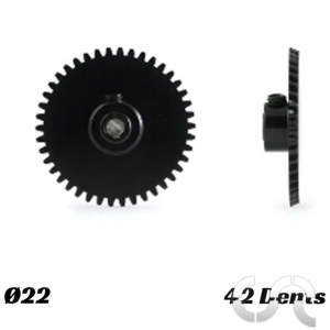Couronne Anglewinder Ergal 42 dents Ø22 mm x1 