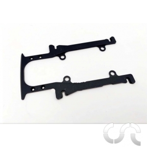 Plaque Ch&acirc;ssis Ext&eacute;rieur Aluminium Ford Capri - 1/24