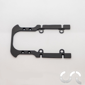 Plaque Ch&acirc;ssis Ext&eacute;rieur Aluminium Fiat 1000TCR - 1/24