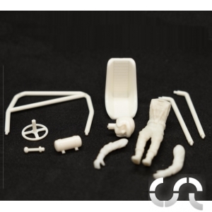 Set Arceau + pi&egrave;ces de cockpit + conducteur MINICARS/GROUP 2 - 1/24