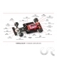 Coffret Formula 86/89 "McLaren MP4/2 - K. Rosberg 1986" N°2 - Historic Line
