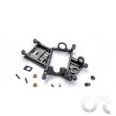 Support moteur Anglewinder Offset 0.0mm Evo6 - Fibre de Carbonne - Version Roulements &agrave; Billes