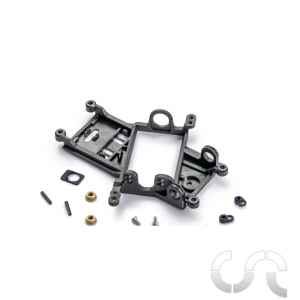Support moteur Anglewinder Offset 0.0mm Evo6 - Fibre de Carbonne - Version Roulements &agrave; Billes