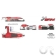 Sidecar LCR-Yamaha " Fim Sidecar World Championship 1987 " Lucky Strike N°1  (1/18éme)