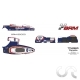Sidecar TTM/Beo-Yamaha " Fim Sidecar World Championship 1978 " Rothmans N°4  (1/18éme)