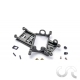 Support moteur Anglewinder Offset 1.25mm Evo6 - Fibre de Carbonne - Version Roulements à Billes