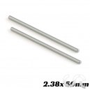 Axes en Acier 3/32" - 2.38 x 50mm x2