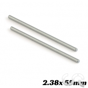 Axes en Acier 3/32" - 2.38 x 55mm x2