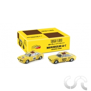 Coffret Twin Pack Alfa Romeo GTA 1300 Junior " Targa Florio 1971-1973 " N&deg;149 et N&deg;102