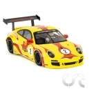 Porsche 997 " Yellow Hippie - Psychedelic Livery " N&deg;2