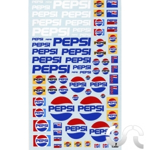 Planche décalque: Pepsi