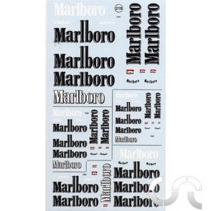 Planche décalque: Marlboro 2004