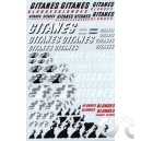 Planche décalque: Gitanes F1