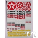 Planche décalque: Texaco, Havoline
