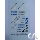 Planche décalque: Gitanes