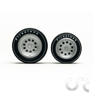 Insert de roue Type Alfa Romeo 33/3 (Noir)