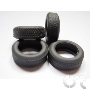 Pneus AV/AR 20x7 Standard (Shore 30) x4