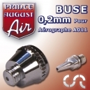 PRINCE AUGUST - Buse 0.2mm pour Aerographe A011