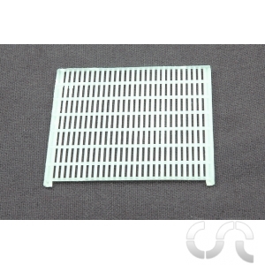 Grille Blanche pour Muret Béton x10 (brut)